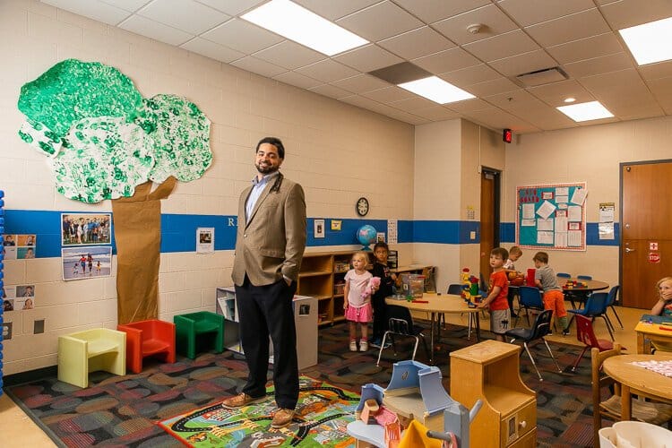 Josh Chapman sees the significant barriers to expanding child care options. Photo: David Lewinski.