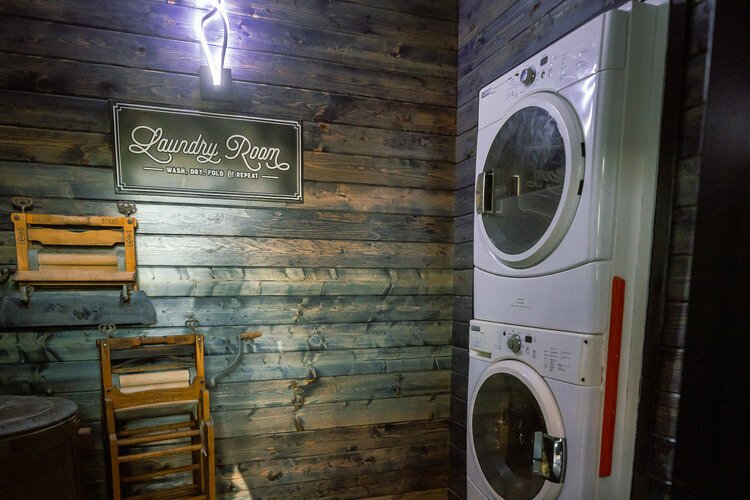 Guest have to enter the secret code in order to enter the speakeasy.