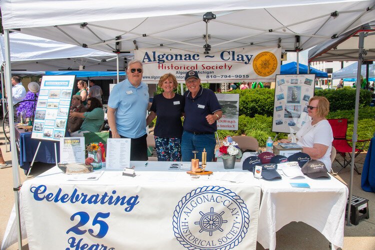 Algonac-Clay Township Historical Society at previous The Big Give event.