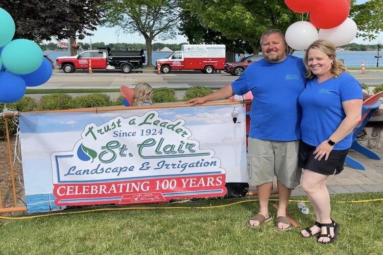 Matt McCartney, owner of St. Clair Landscaping.