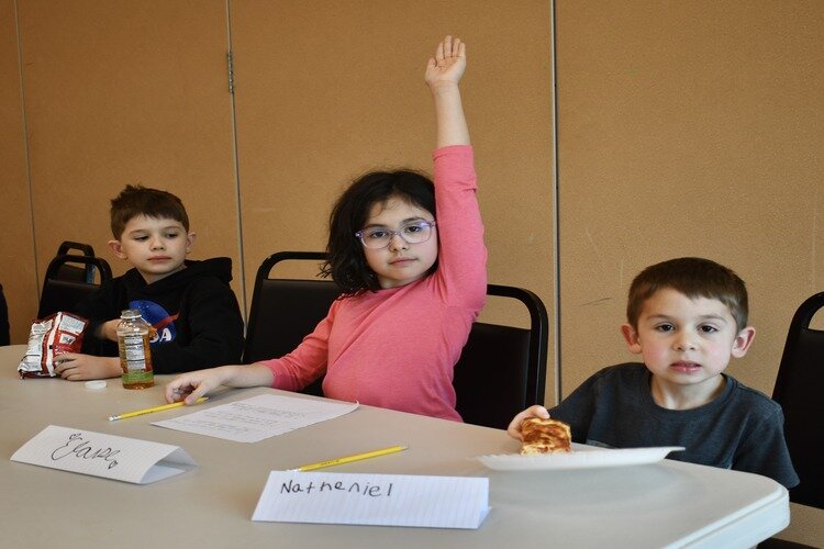 K-6 youth at the Voices of Youth listening session.