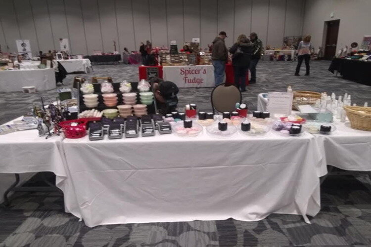 One of the vendors at a craft show Samantha Baptiste ran.