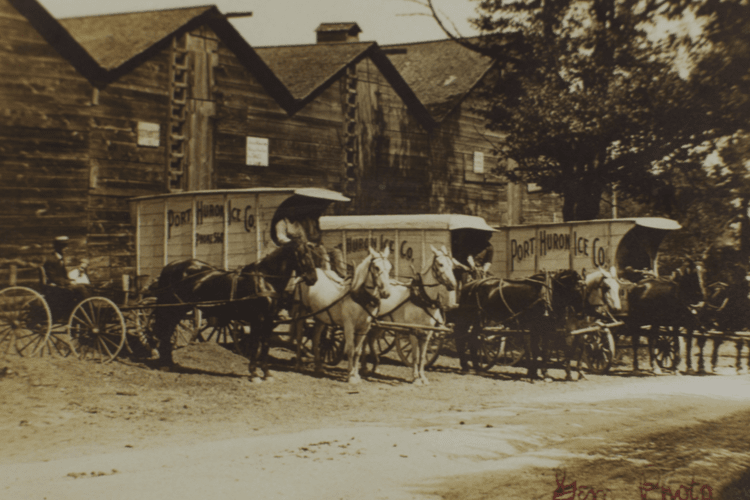 Knowlton's Ice Museum in Port Huron.