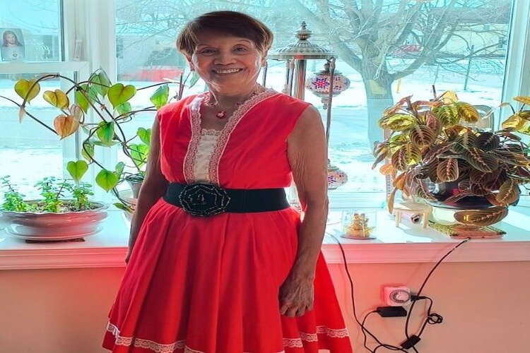 Clara Garcia at the Port Huron Senior Center Talent Show on February 20, 2024.