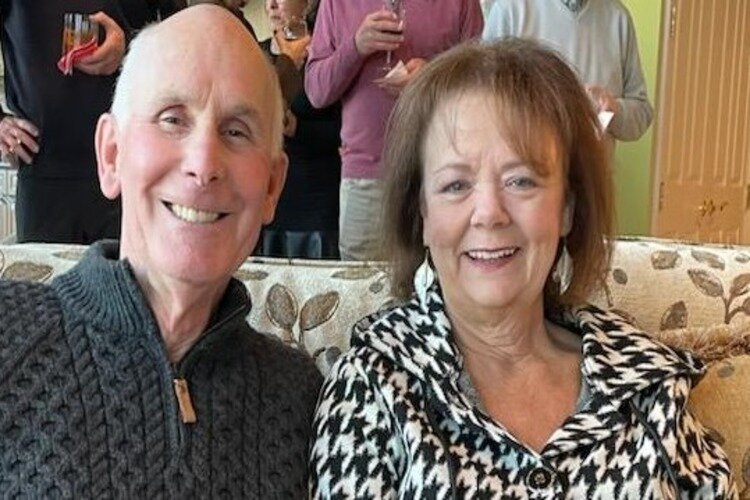 Chuck Kelly and Donna Niester.