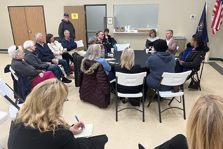 Southside Neighborhood Improvement Authority meeting at the Elger G. Harvey Reinvestment Center in Port Huron.