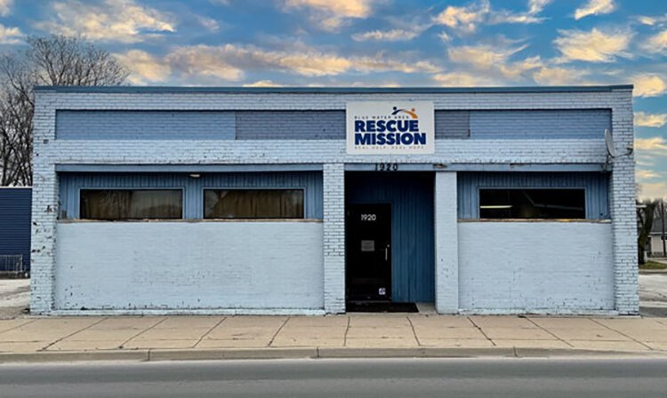 Blue Water Area Rescue Mission is located at 1920 24th St. in Port Huron, Michigan.