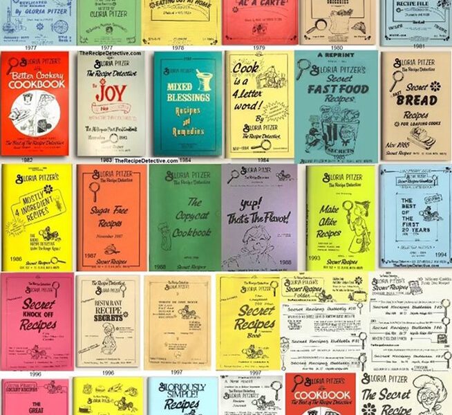 Several of Gloria Pitzer's publications