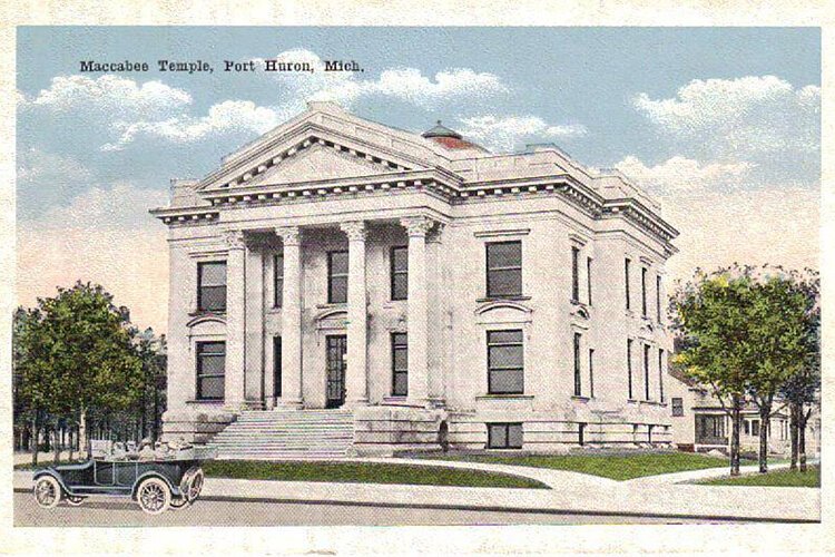 Located on Huron Avenue in Port Huron, the Ladies of the Maccabees Building was home to Port Huron Junior College until 1957.