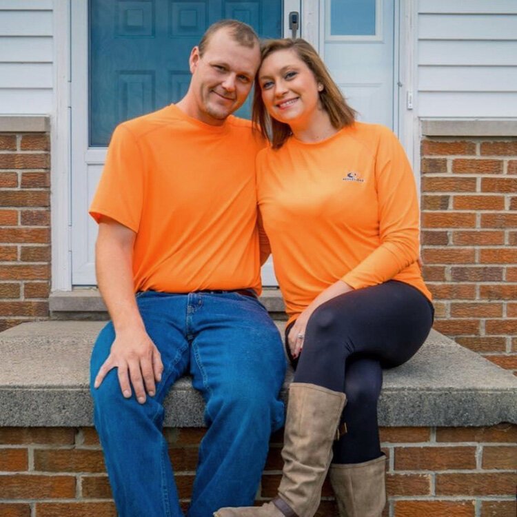 Greg and Kate Beck, owners of Becks Farm and Produce.