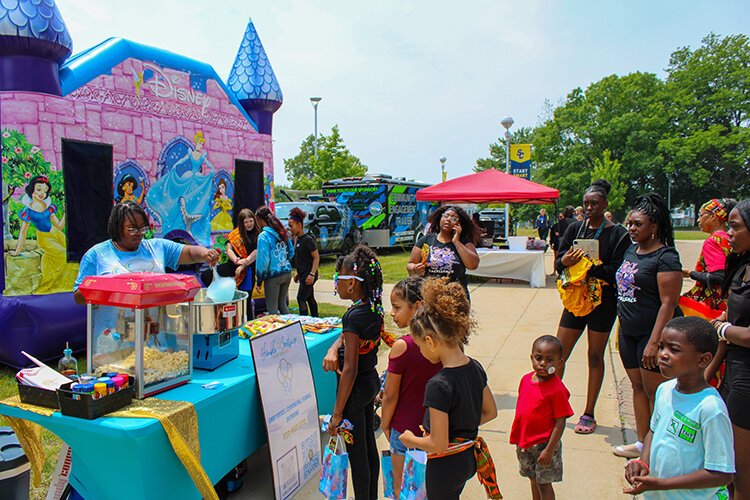2023 Juneteenth celebration at St. Clair County Community College in Port Huron, Michigan.