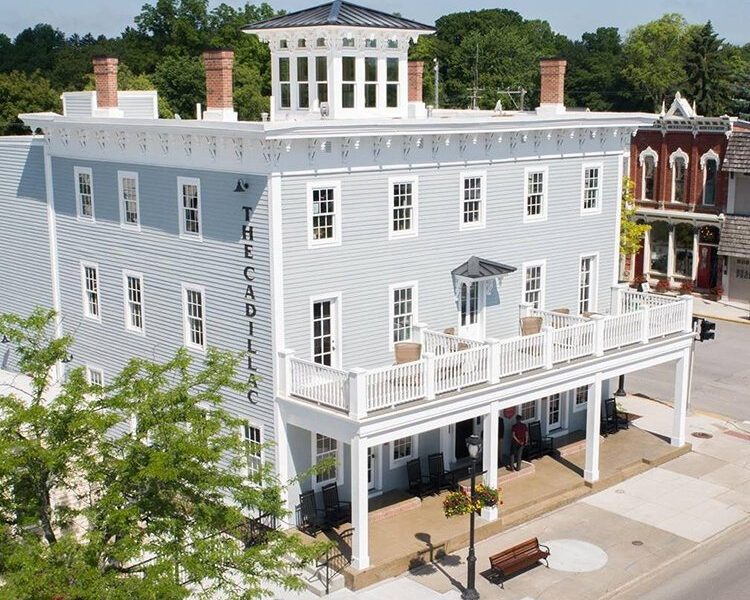 The Cadillac House Inn & Tavern, which dates back to 1860, is one of the most prominent landmarks in the Village of Lexington which is known for its historic, small-town charm.