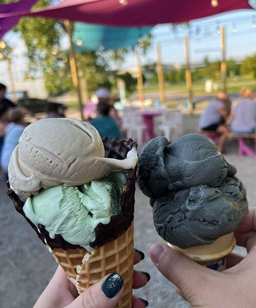 “With how busy we've been with their ice cream selling here, people love our ice cream,” says co-owner Matthew Faulkner. “We see it on social media, they love the flavor profiles, they love the styles, and they love the taste of it.”