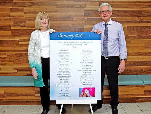 Chris and Chuck Warczinsky, owners of Allegra Marketing Print Mail in Fort Gratiot.