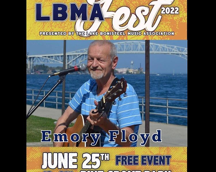 Emory Floyd is one of the seven musicians that will be taking the stage at the LBMA Festival this Saturday.