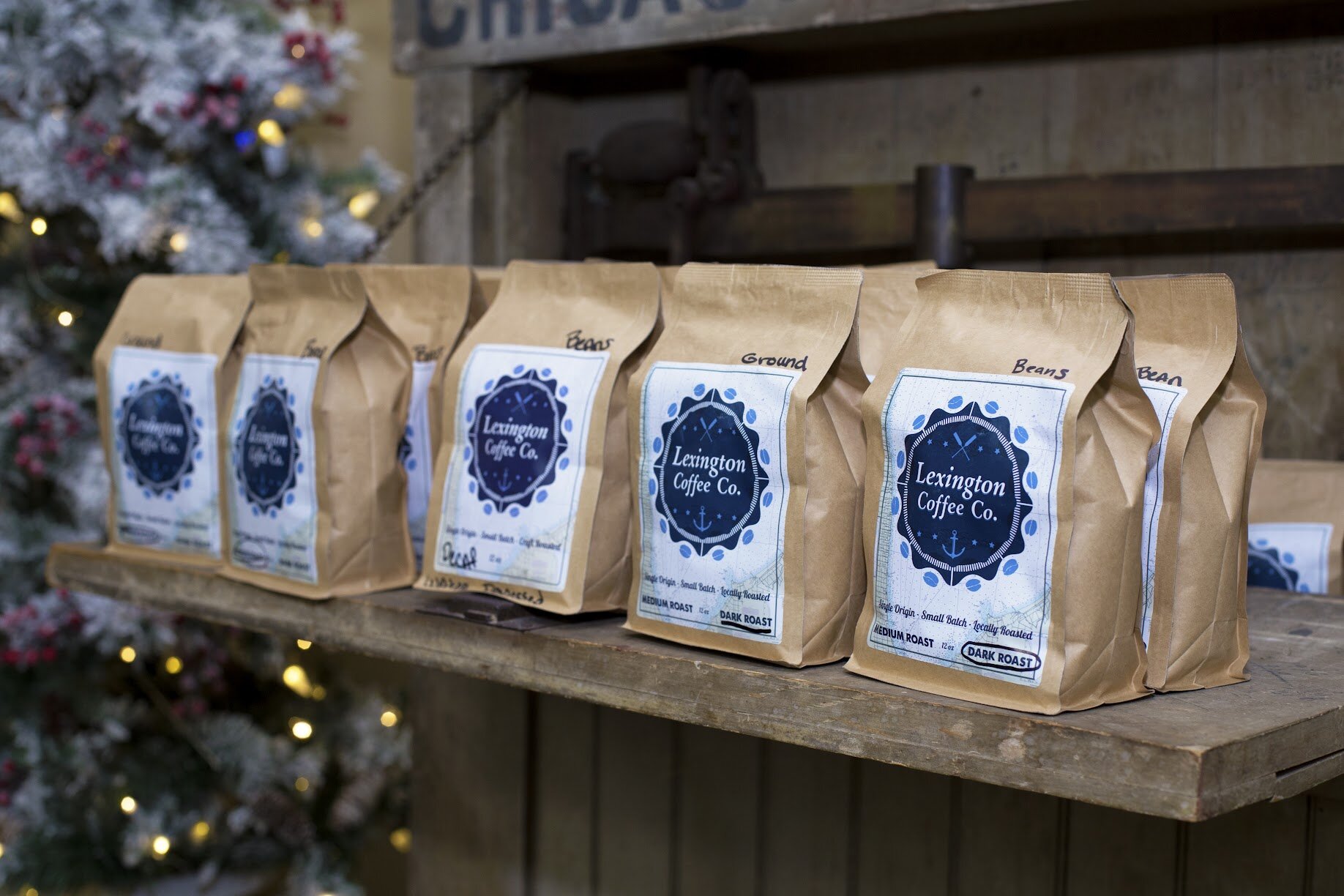 The Sweet Tooth Cafe serves freshly-roasted coffee from Lexington Coffee Co. at the coffee shop.