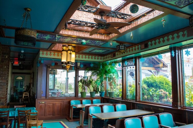 Inside the soon-to-be Atrium Kitchen, which will be available to rent for pop-up restaurants, events, and more. (Photo: Harold Powell)