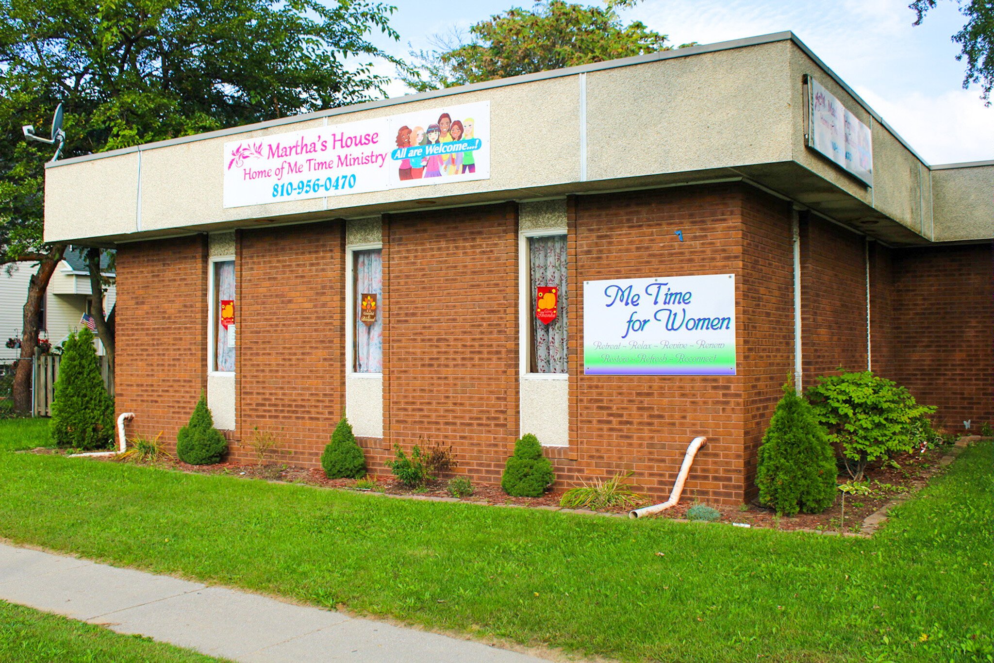 Martha’s House: Home of Me Time Ministry is located at 929 Division St. in Port Huron.