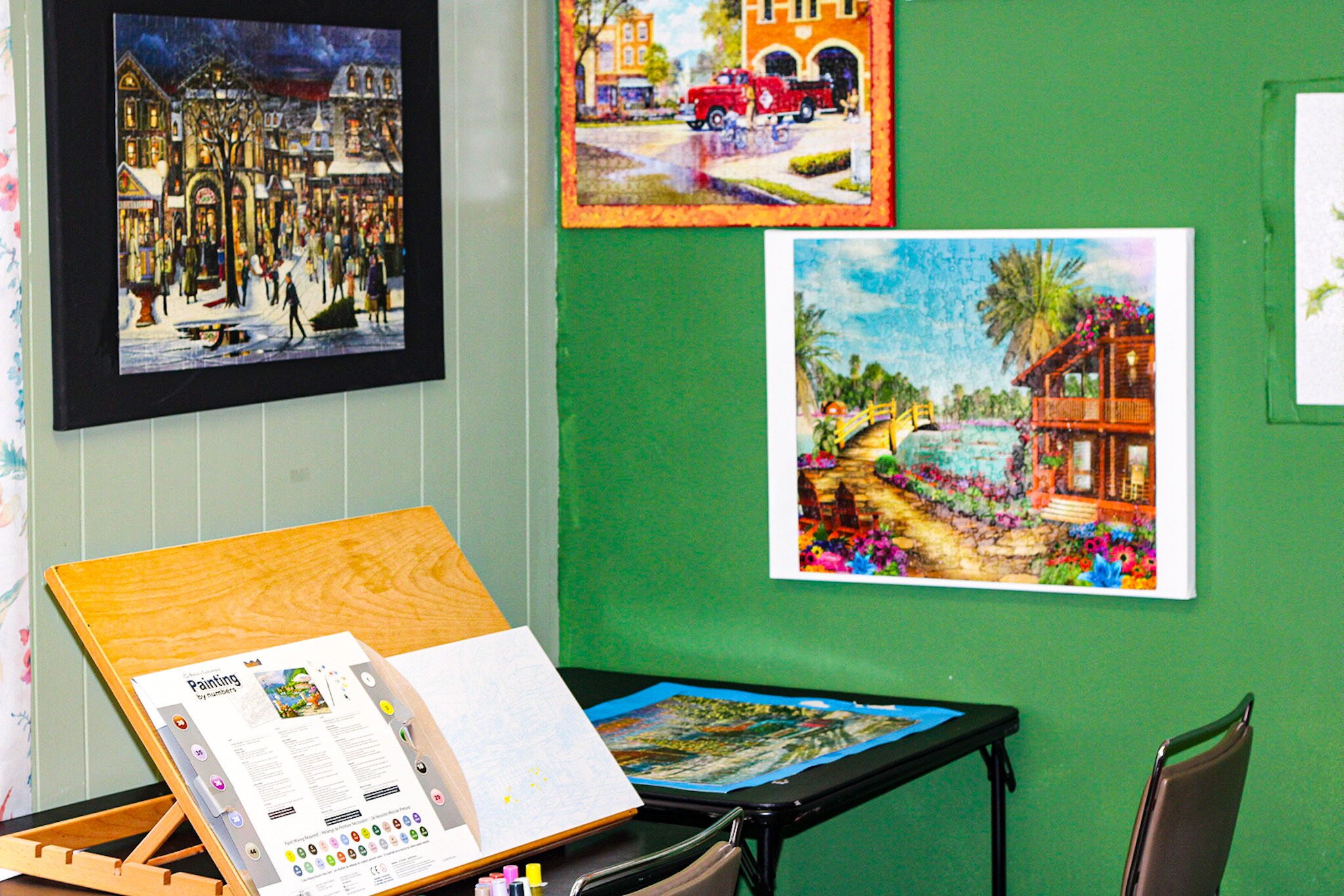 “We offer our women different activities such as a place to sit and read; we have a TV room, a game room, which has things such as puzzles and painting available, and we also have a prayer room in which women can go in by themselves to meditate alone or they can have someone pray with them, if they so desire, as well,” Moore says. “My goal is to give our mothers 85 years and older some special attention.”