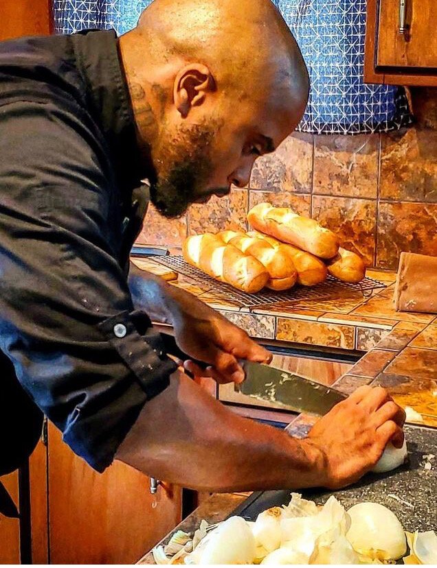 “What motivated me the most was to really create my own (thing), to be my own boss,” Moore says. (Photo: Chef Chris Catering)
