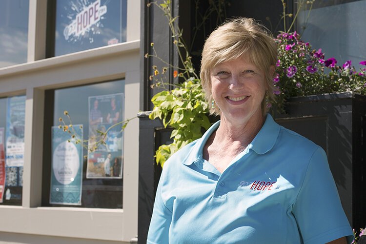 "I grew up in St. Clair County on a farm, so to me North Street is close enough to the city," says Ellyn Davey. "For me it was a no brainer to stay. I love this area and this was honestly very comfortable for me. I don't like big cities, so a small town draws me and keeps me."