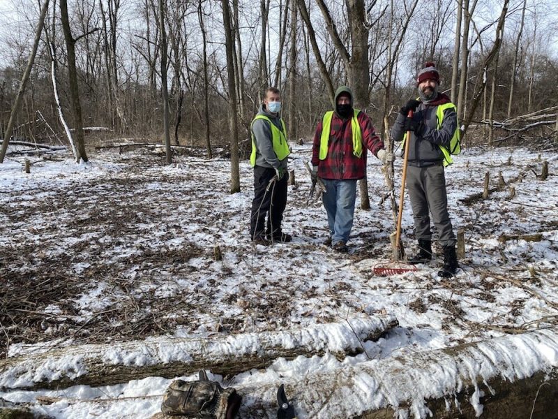 “We didn't realize how experienced and knowledgeable the disc golf volunteers were going to be,” Kirsten Lyons says.