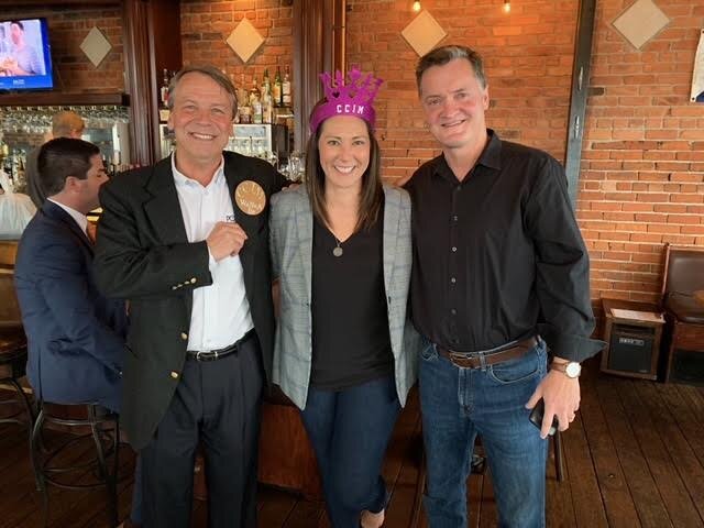 Gerry Kramer, Korissa Wilkins, and the Community Foundation’s Randy Maiers (from left to right)