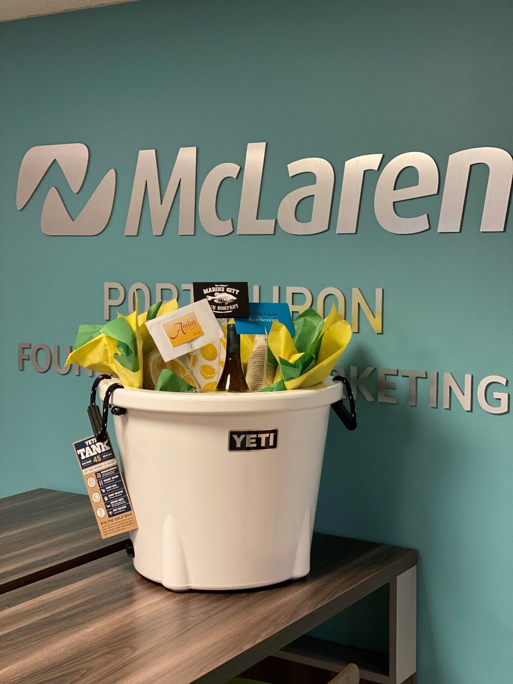 Also new this year is a raffle package, a $500 value.