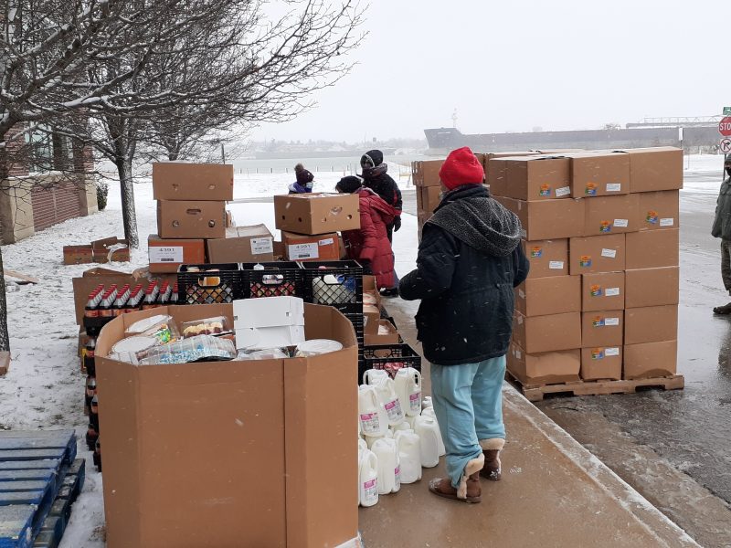 “In talking with other Y’s that have been doing food drives for a while, we were able to learn a lot,” says Denise Brooks.