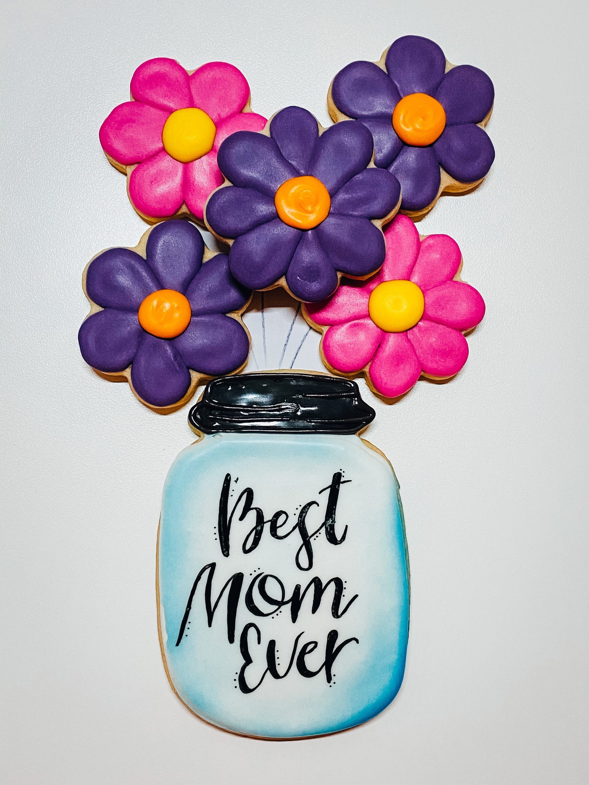 An example of one of Hatcher's cookie creations