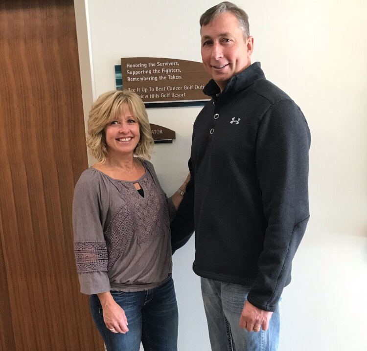 Dana and Dennis Fabbri are invested in supporting cancer services through McLaren Port Huron.