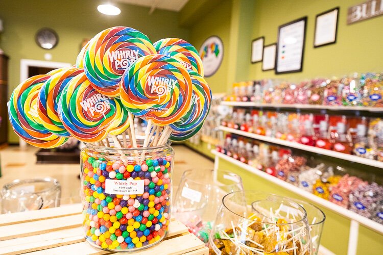 Candy of all kinds is available at Sweet Tooth.