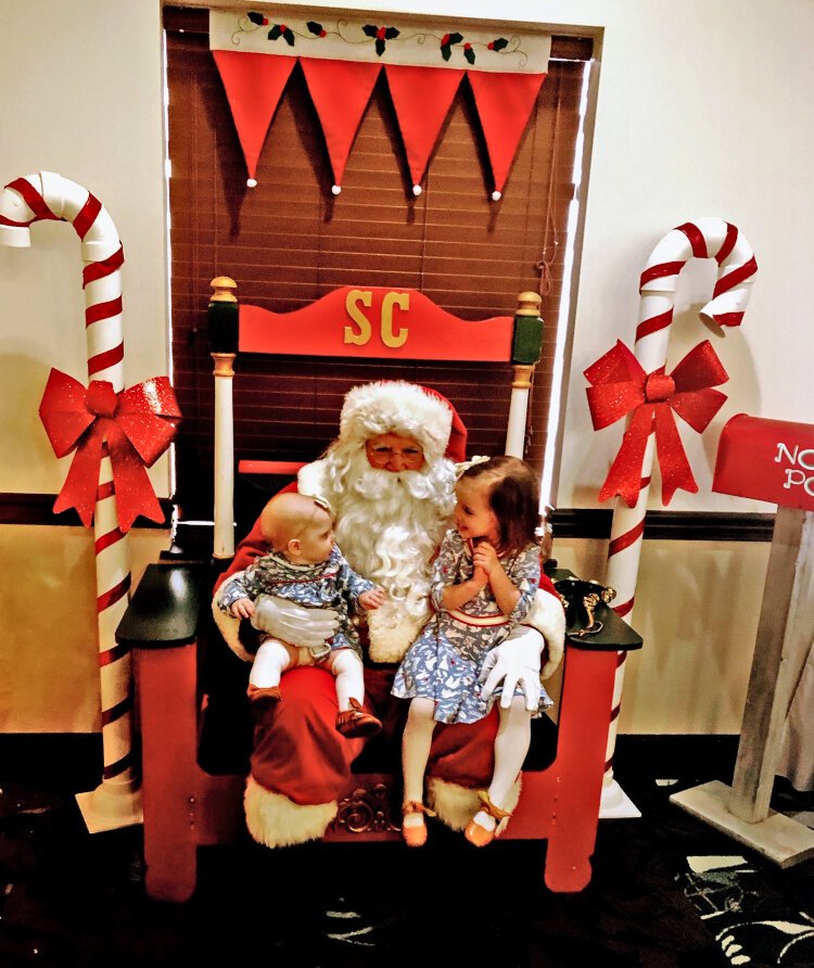 Excited children will get the opportunity to meet Santa during the Festival of Trees.