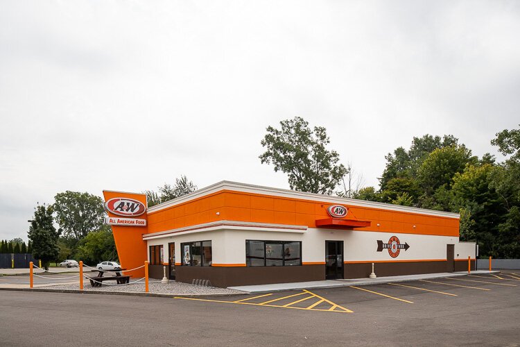 A&W opened earlier this year, bringing a fast food alternative into town.