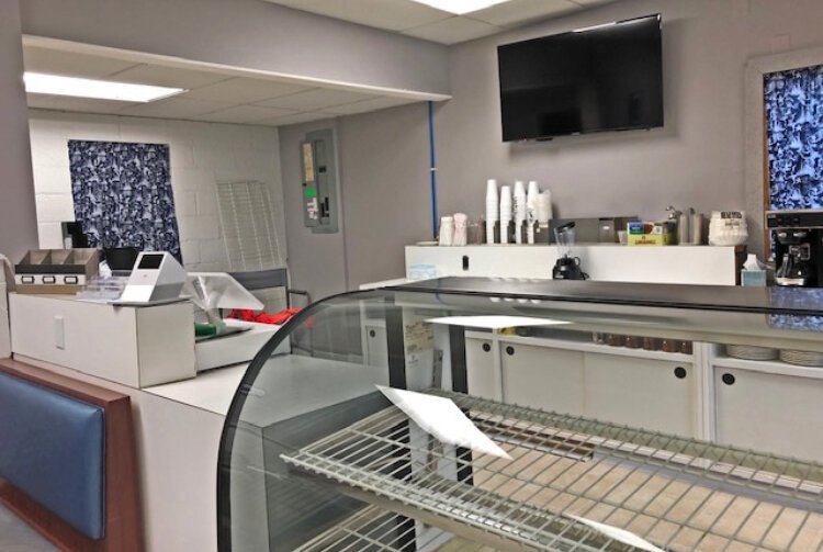 Ken Faulk says opening day is a few weeks away for his new coffee shop.