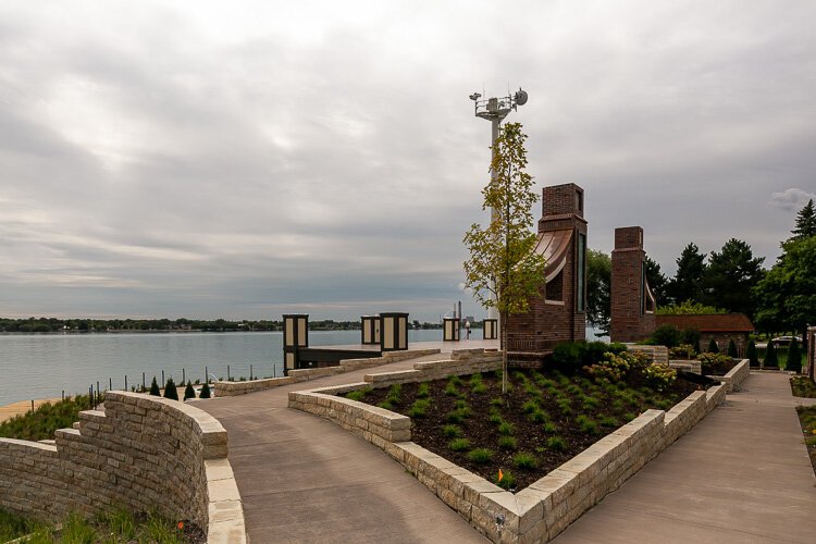 Guests at the St. Clair Inn will have a picturesque view of the shoreline. 