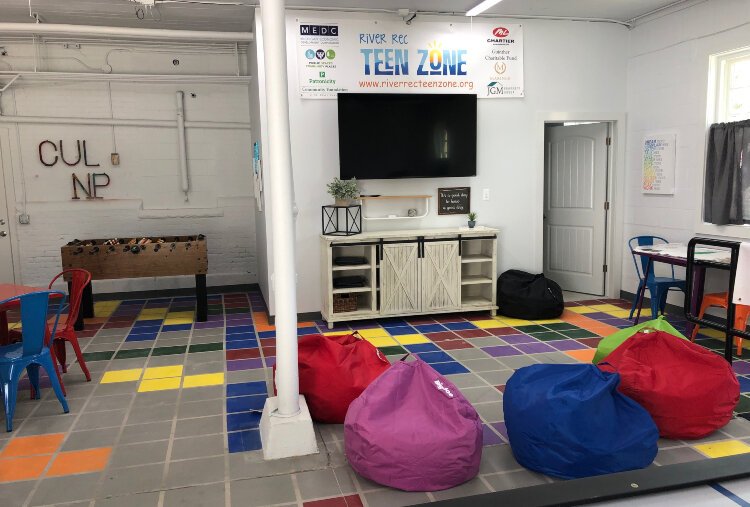The River Rec Teen Zone will give students a place to hang out and feel welcome.