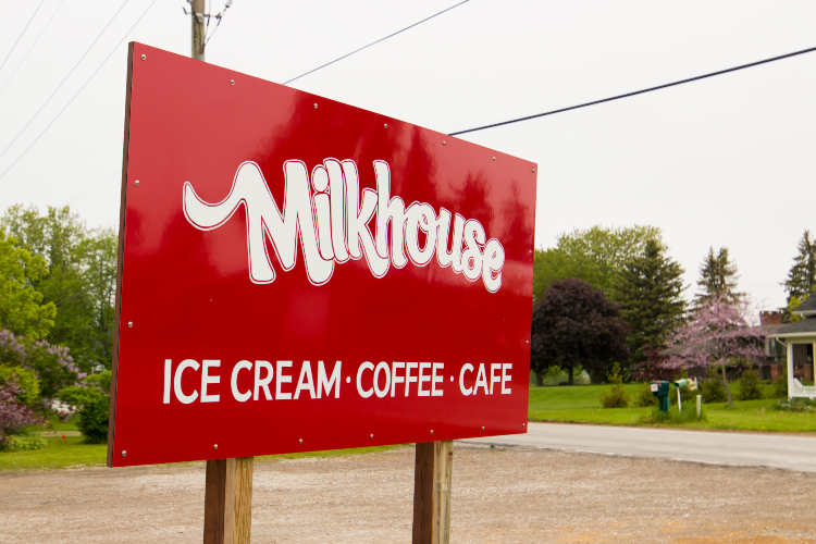 Stop into the Milkhouse for a unique, sweet treat.