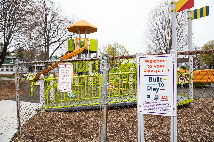 A new playground was recently installed at Optimist Park.