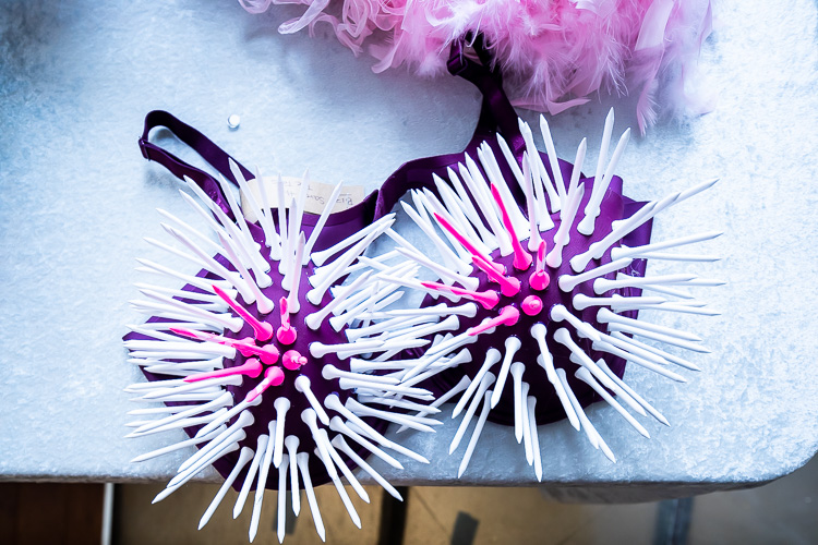 This creative bra may not be the most comfortable, but is definitely outside the box.