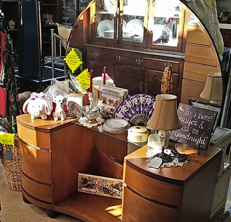 A variety of unique items are available at Algonac Trade Center