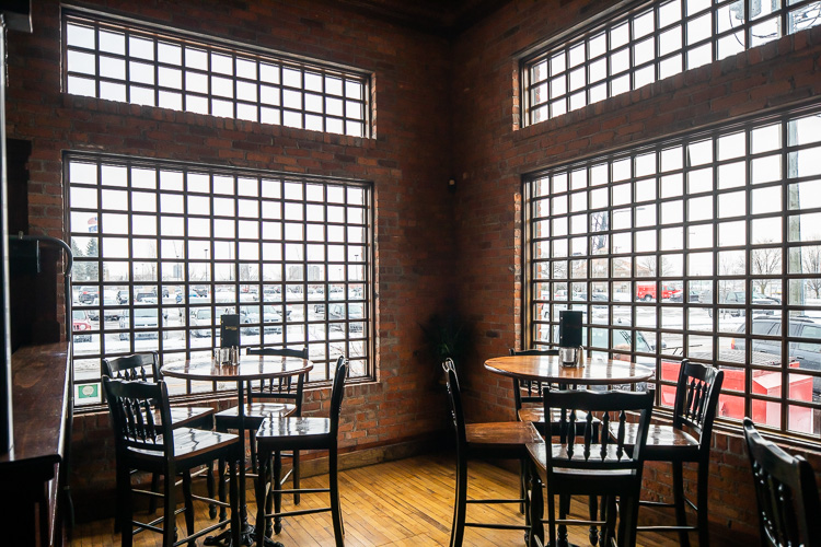 Great views of the water are a dining perk.