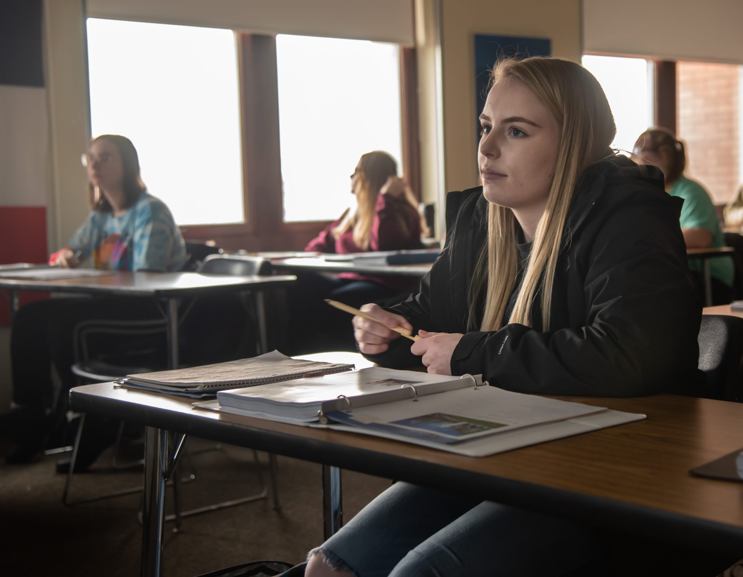 Anna Dalessandro will have an associate degree when she graduates from BWMCA in May.