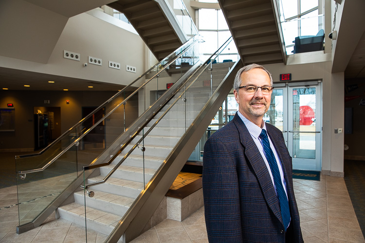 Pete Spencer serves as director of Blue Water Middle College Academy.