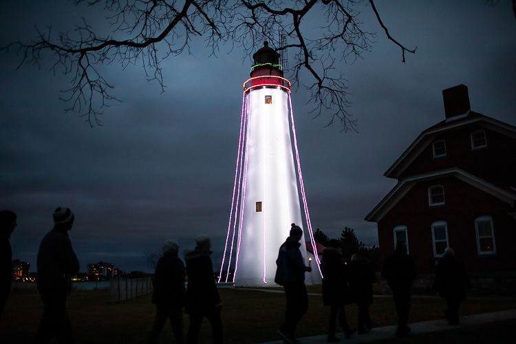 Candlelight tours of the Fort Gratiot Lighthouse give visitors a new perspective of the beacon.