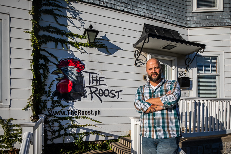 Matt Brooks loves being able to walk to downtown businesses from The Roost.
