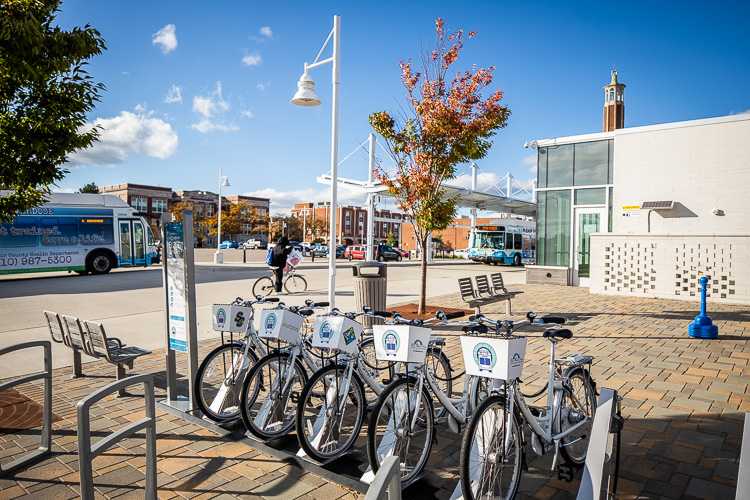 Bike sharing has been popular in Port Huron.