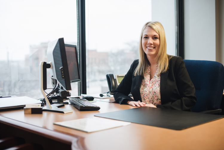 Casey Freeland moved back to the Port Huron region after going away to college. 