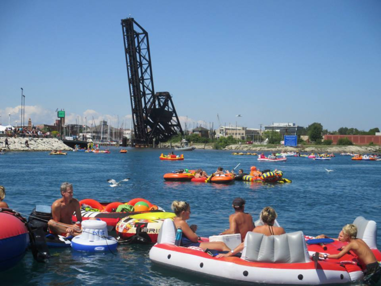 Thousands of people will flock to Lighthouse Beach for Float Down.