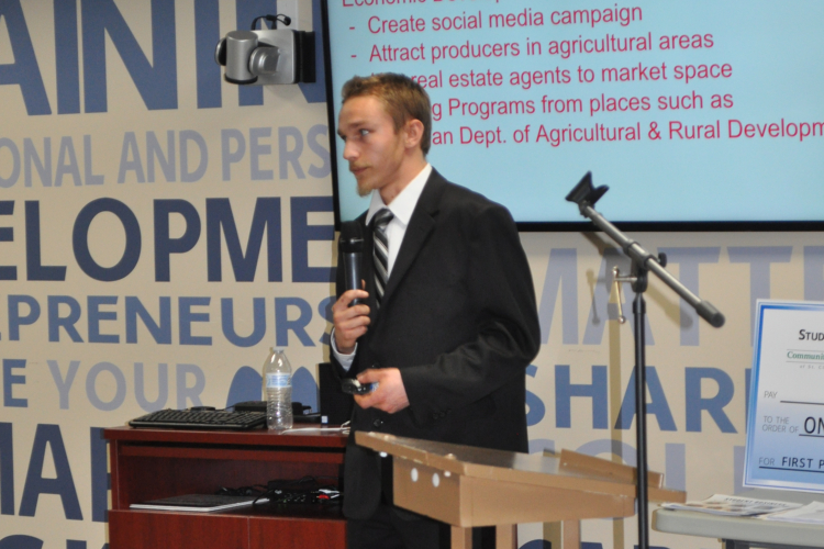 Ethan Smith is already making plans for his own Port Huron business.